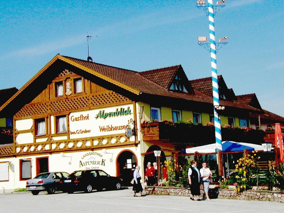Hotel Alpenblick Weibhausen Exterior foto